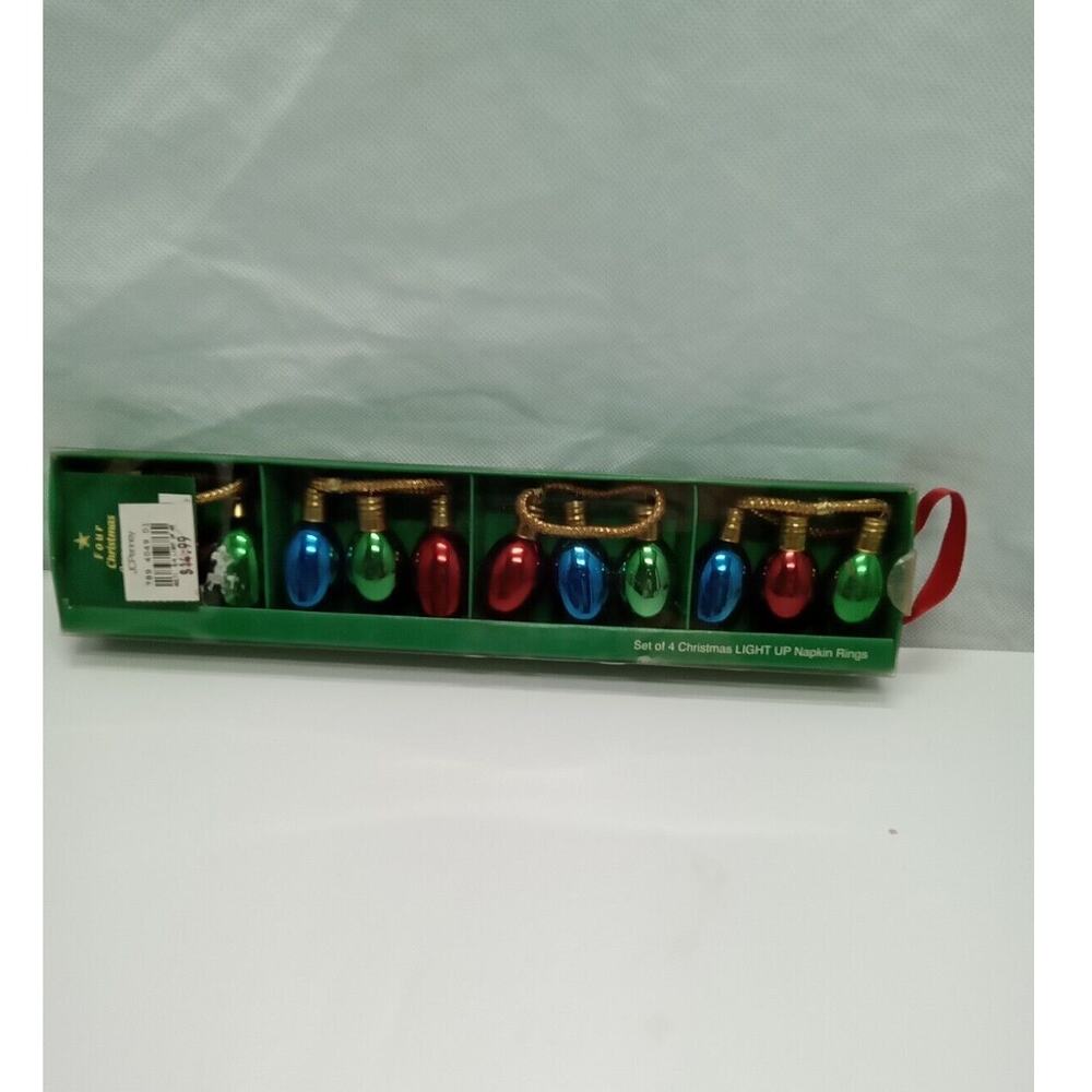Christmas Bulb‎ Napkin Holders
